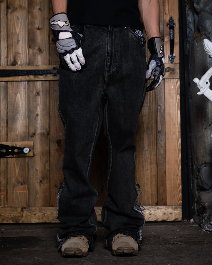 Spider Flared Jeans