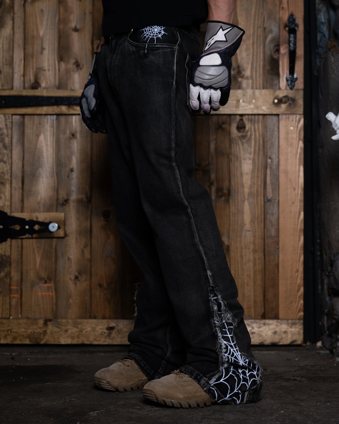 Spider Flared Jeans