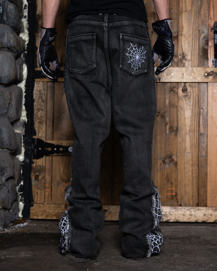 Spider Flared Jeans