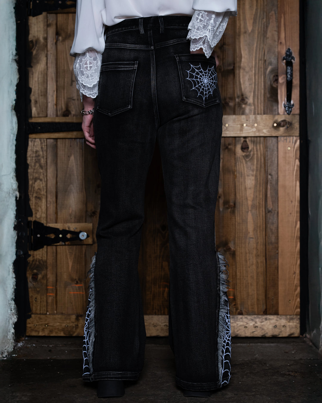 Spider Flared Jeans