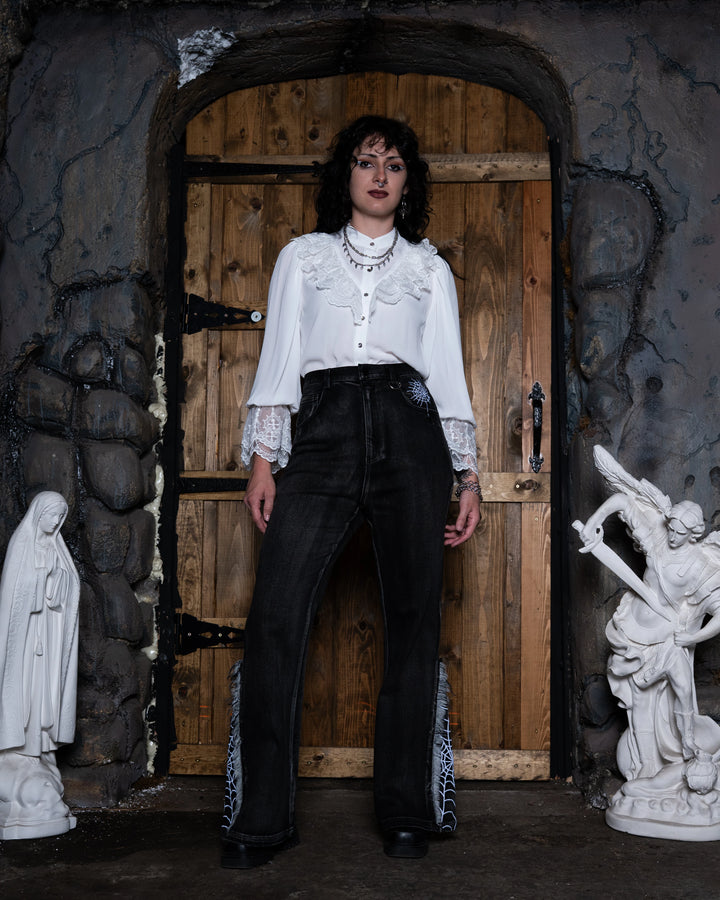Spider Flared Jeans