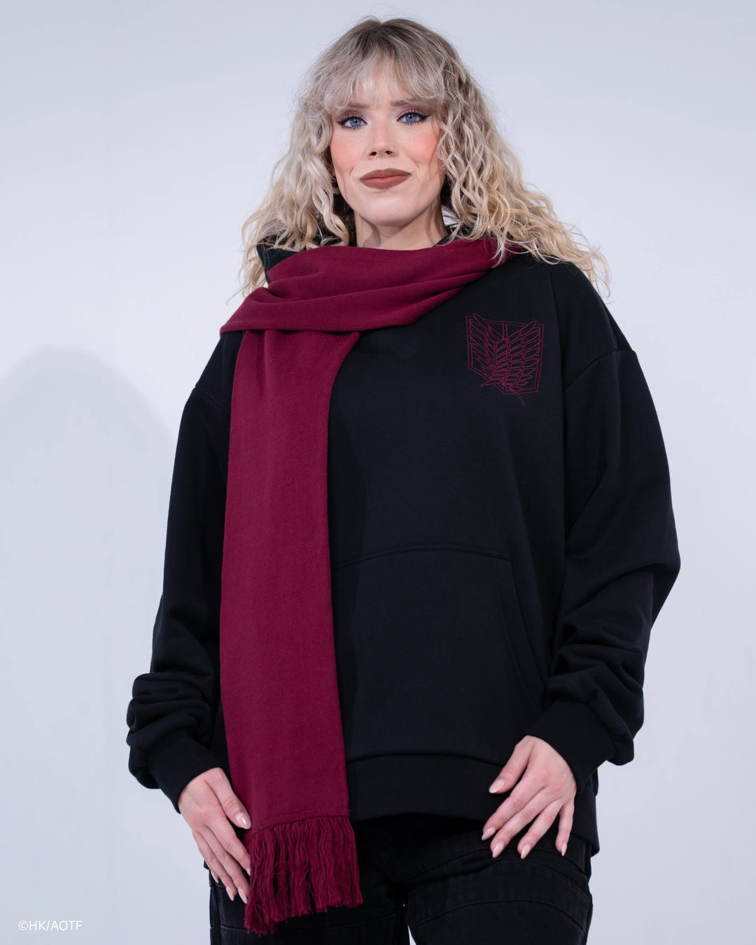 Mikasa Scarf Hoodie