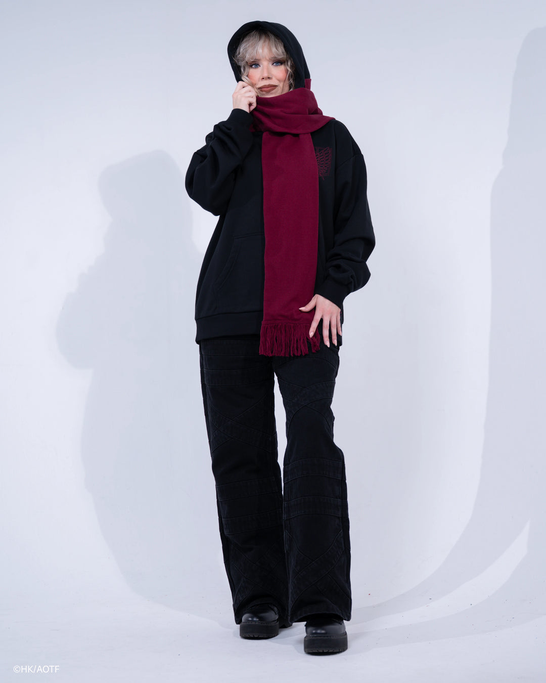 Mikasa Scarf Hoodie