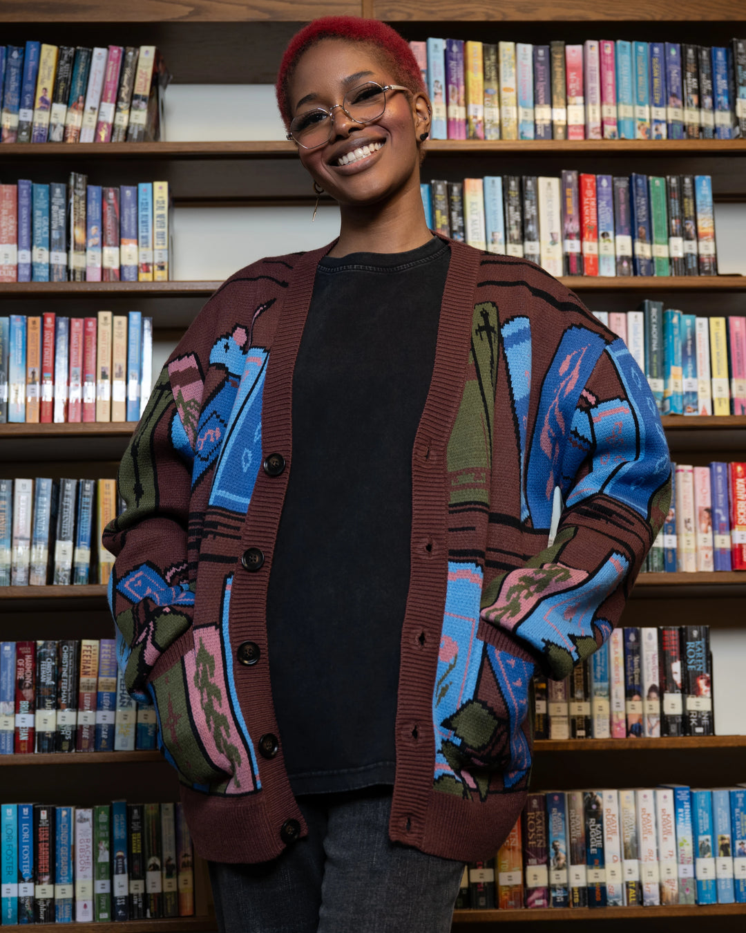 Library Cardigan