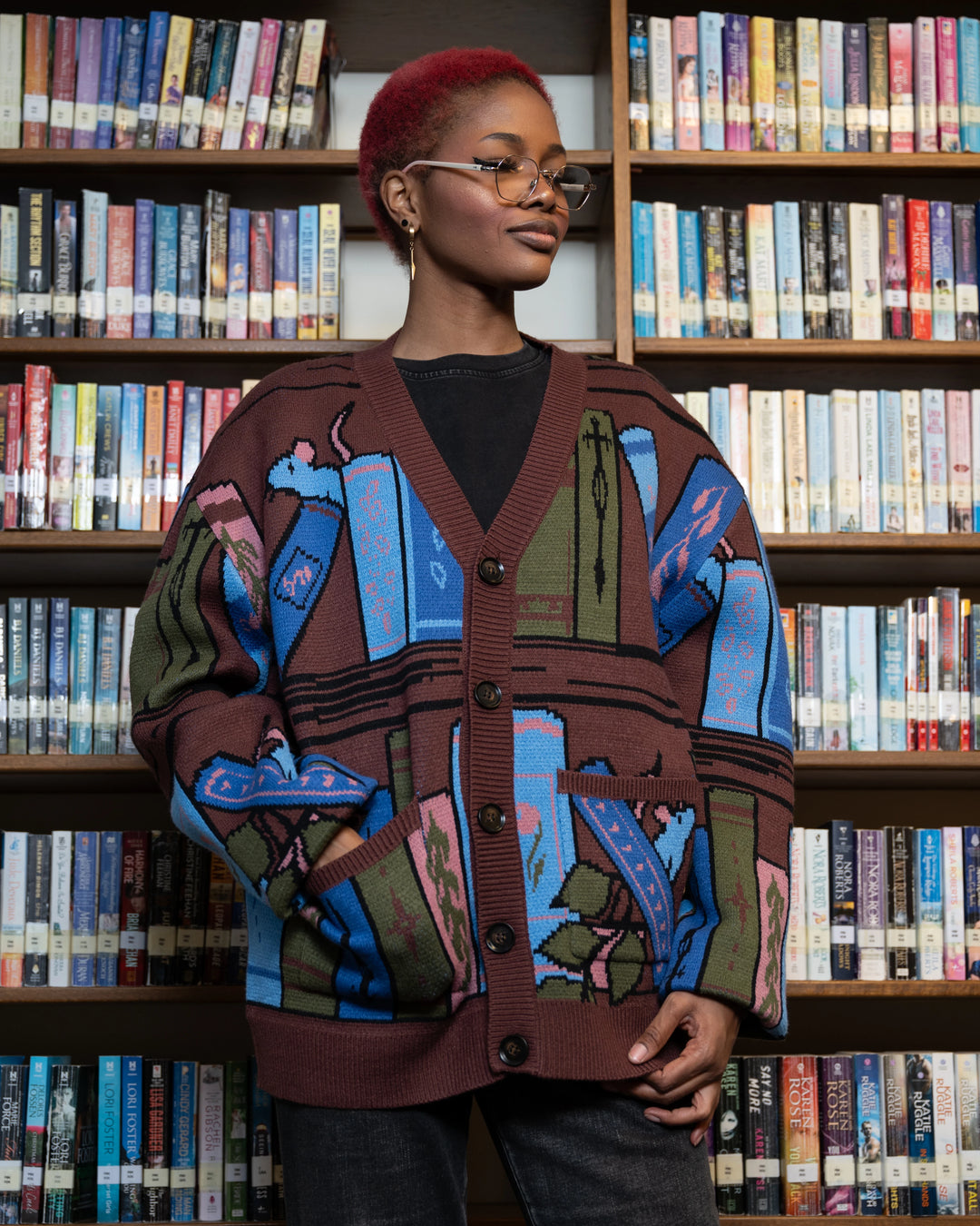 Library Cardigan