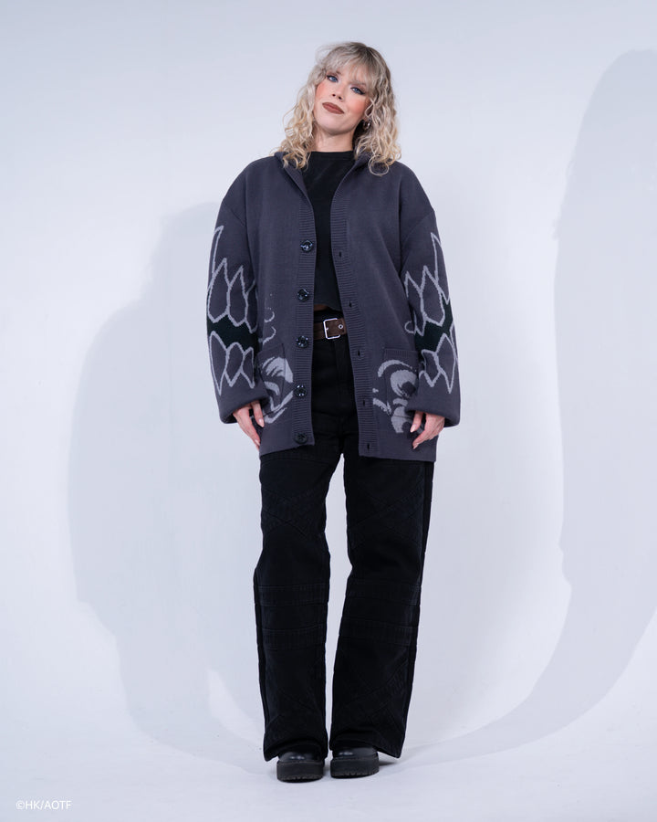 Eren Hooded Cardigan