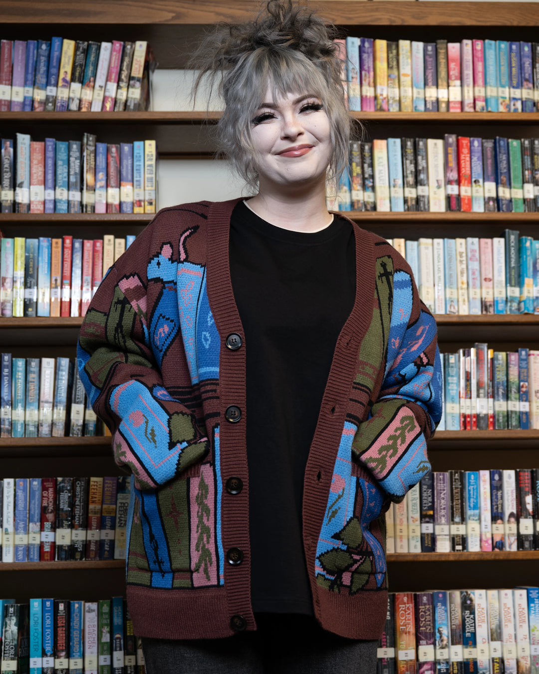 Library Cardigan