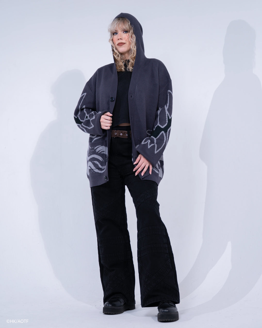 Eren Hooded Cardigan