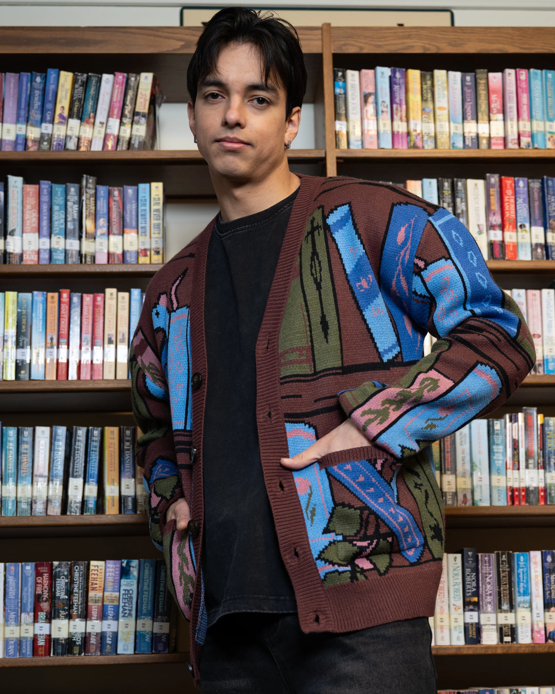 Library Cardigan