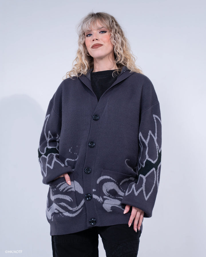 Eren Hooded Cardigan