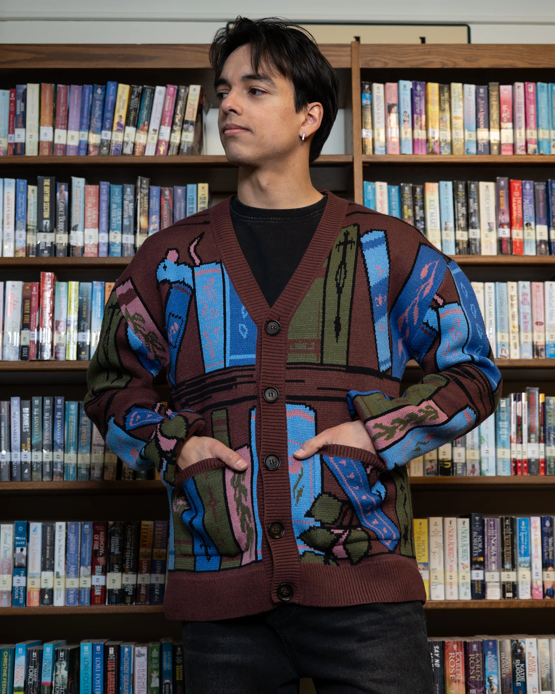 Library Cardigan
