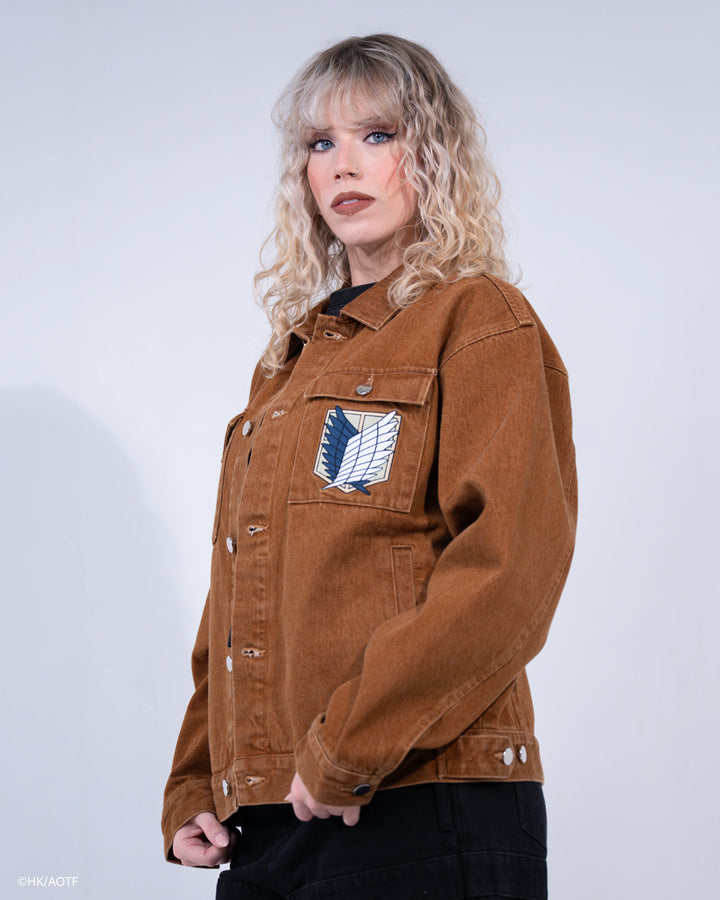 Scouts Cropped Denim Jacket