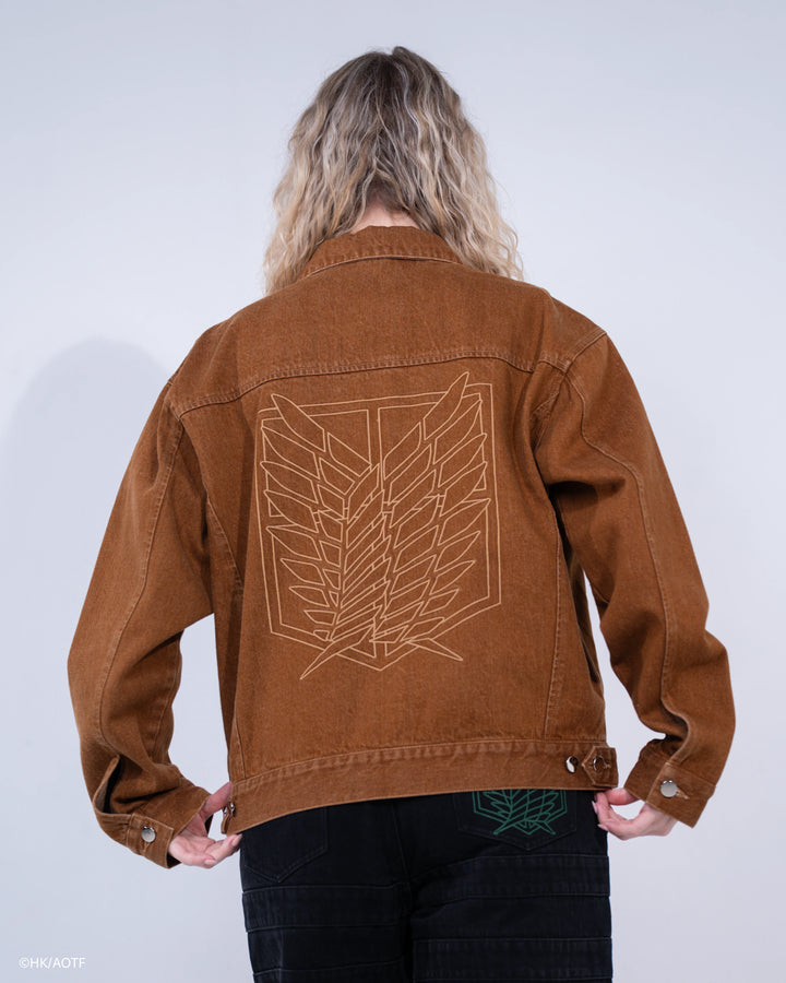 Scouts Cropped Denim Jacket