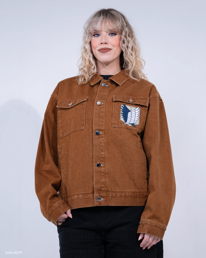 Scouts Cropped Denim Jacket