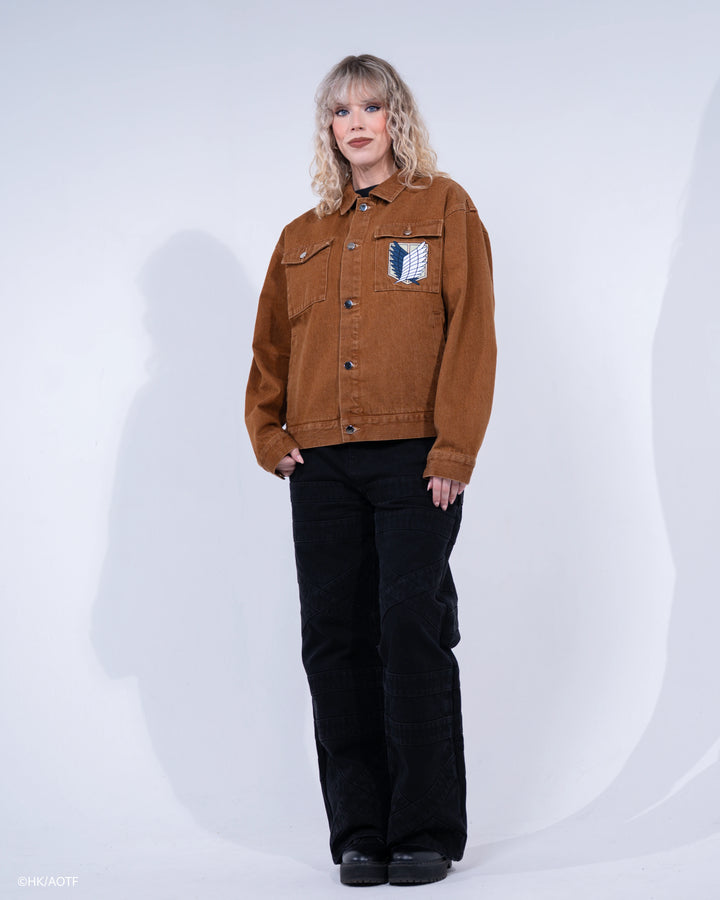 Scouts Cropped Denim Jacket