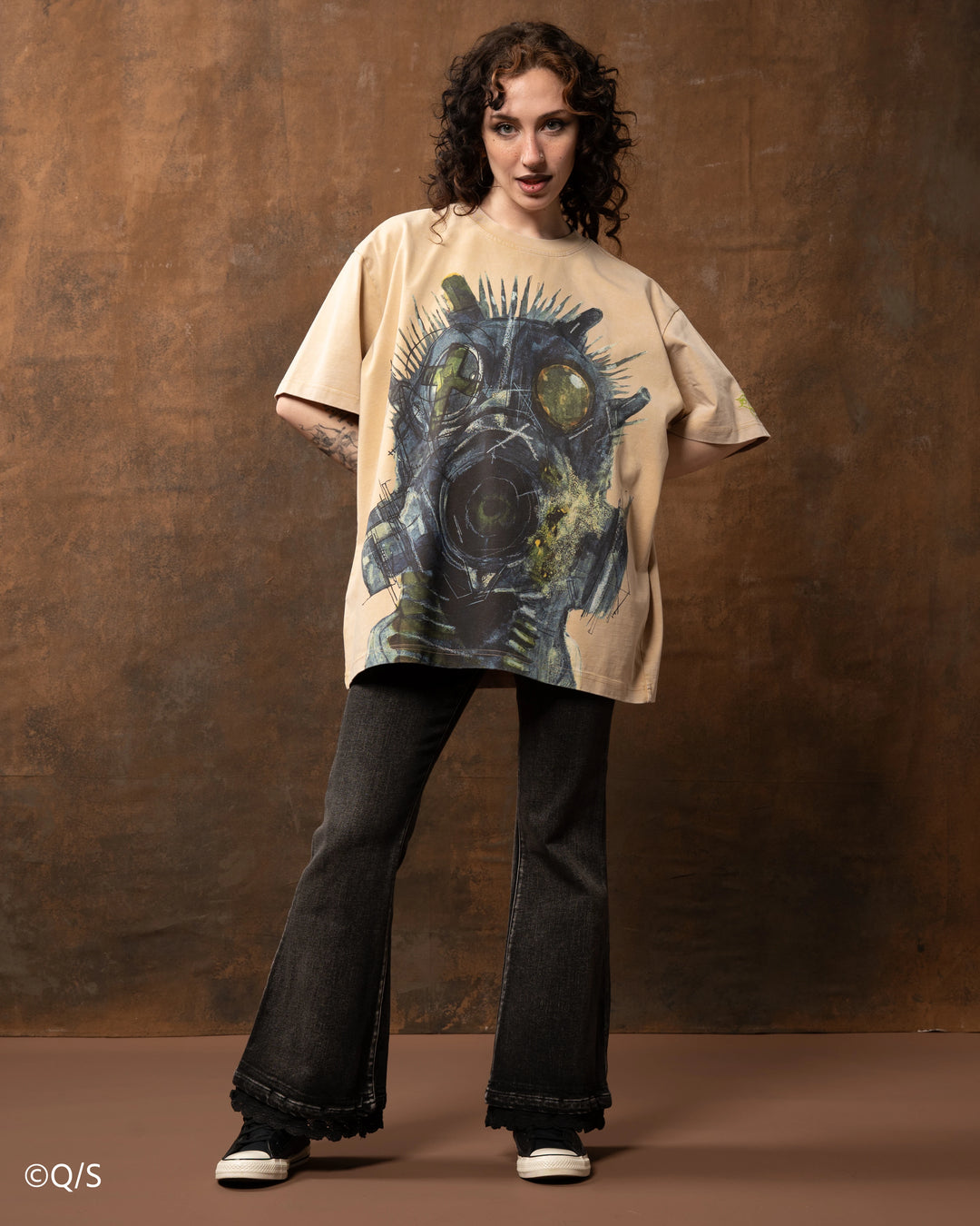 Caiman Front Print Tee