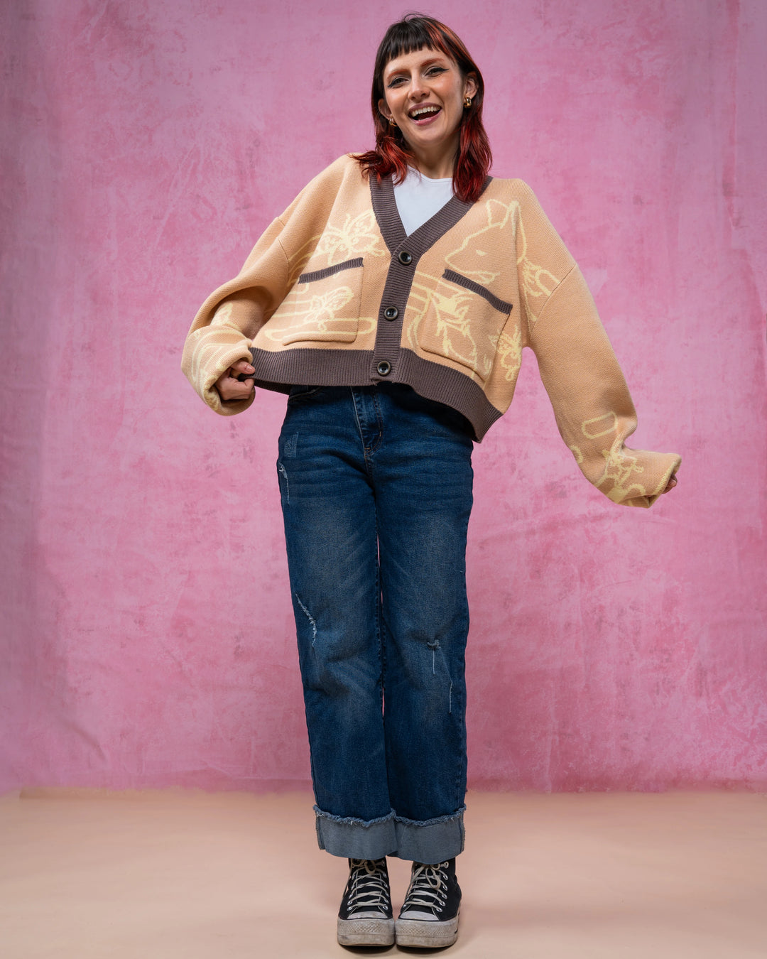 Cropped Kamisama Cardigan