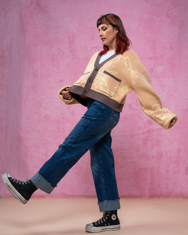 Cropped Kamisama Cardigan