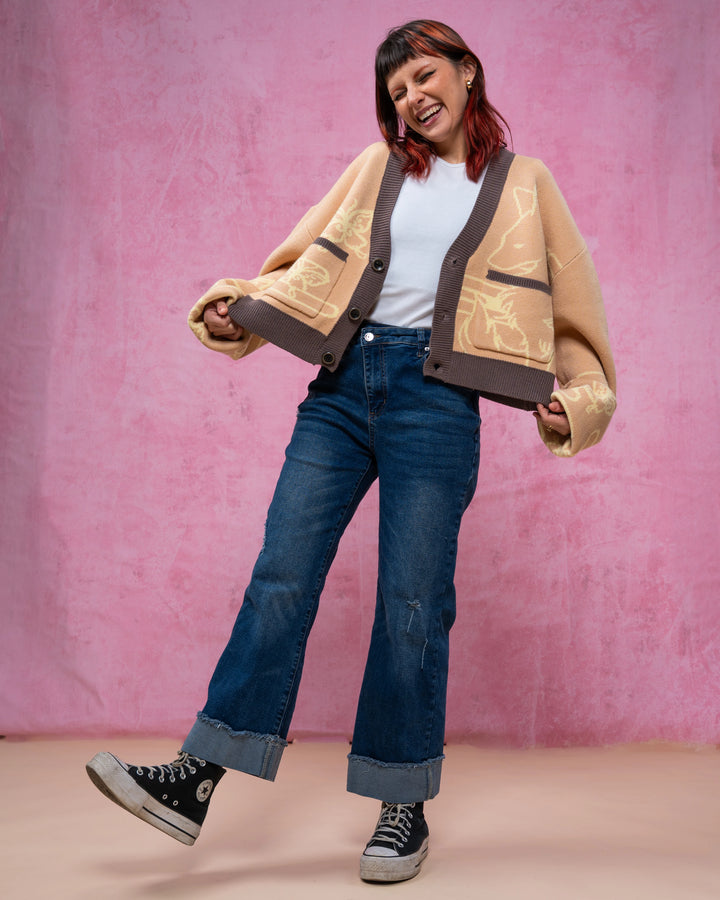 Cropped Kamisama Cardigan
