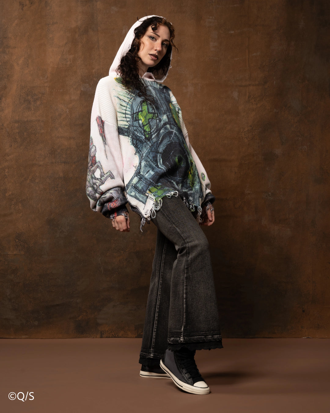 Mud and Sludge Knit Hoodie
