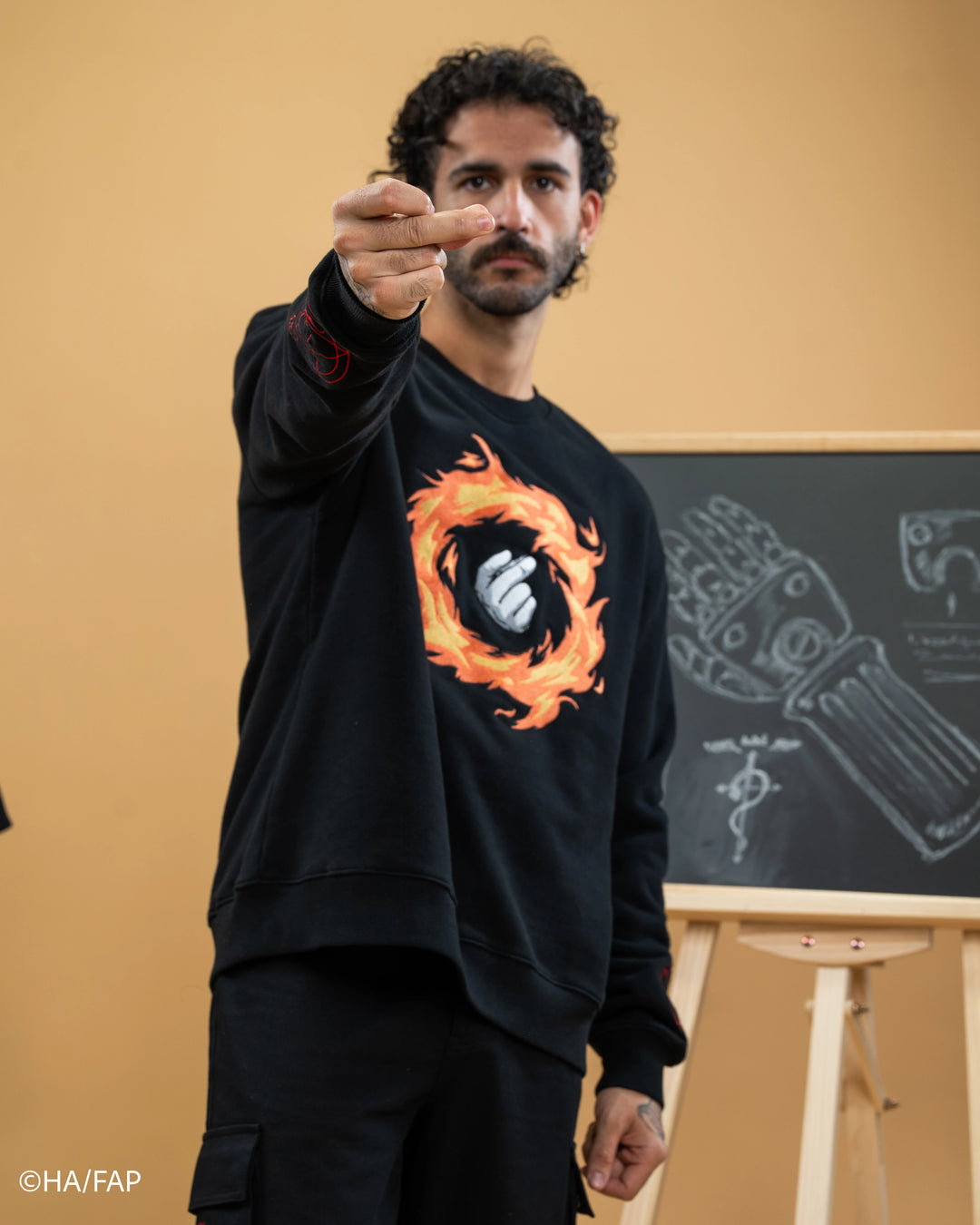 Flame Alchemist Sweater