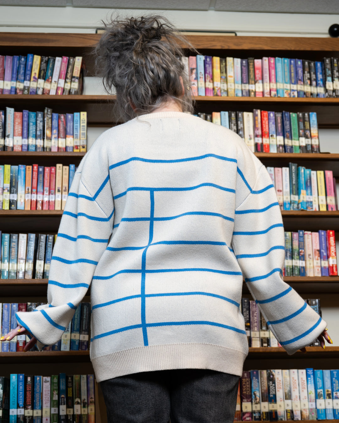 Library Card Sweater