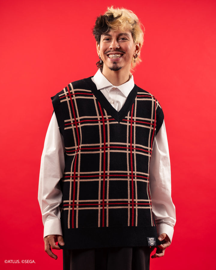 Shujin Academy Plaid Vest