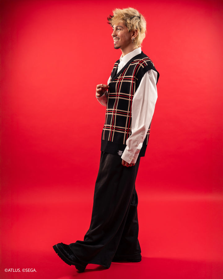 Shujin Academy Plaid Vest