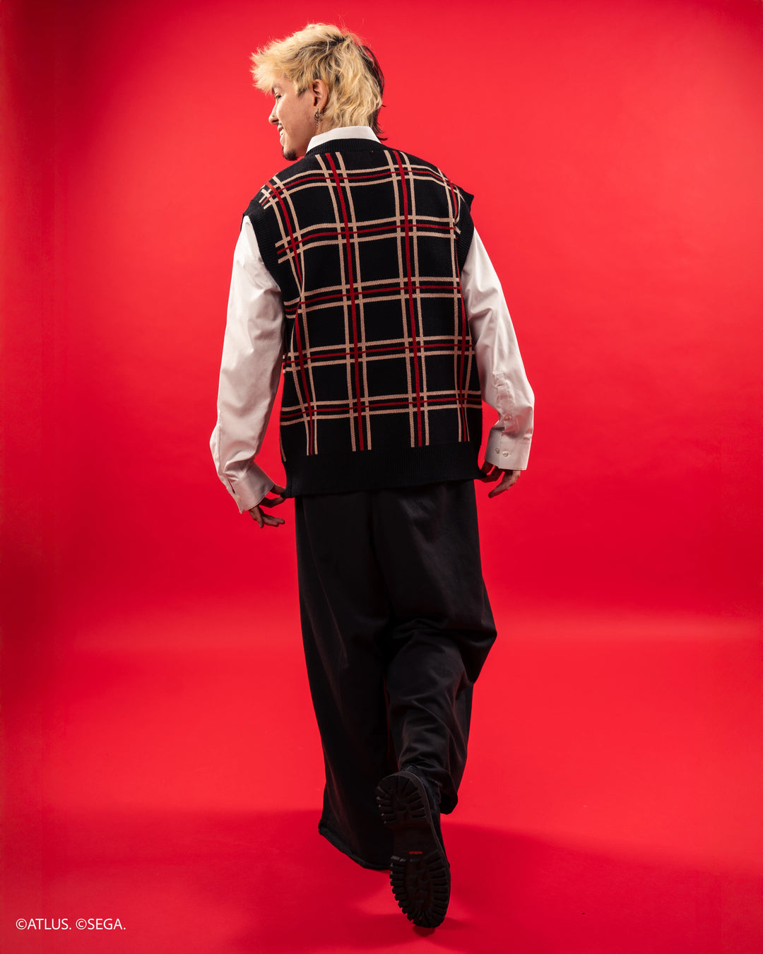 Shujin Academy Plaid Vest
