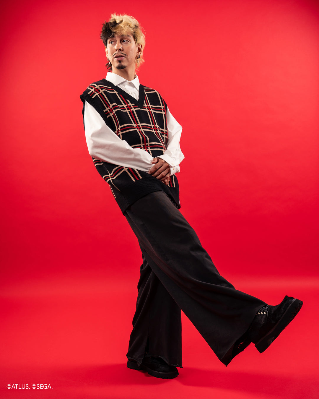 Shujin Academy Plaid Vest