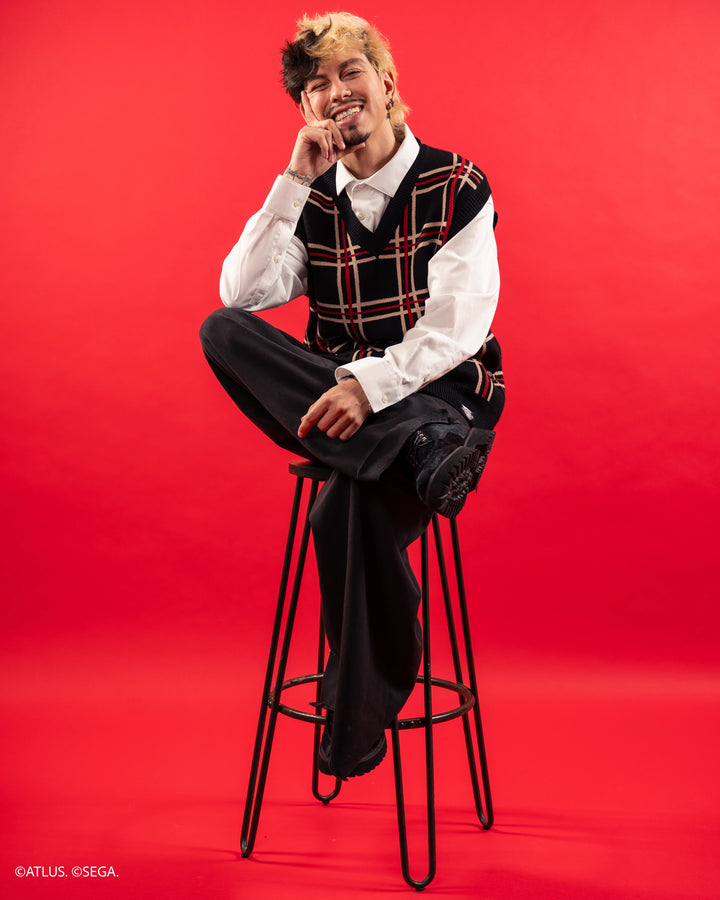 Shujin Academy Plaid Vest