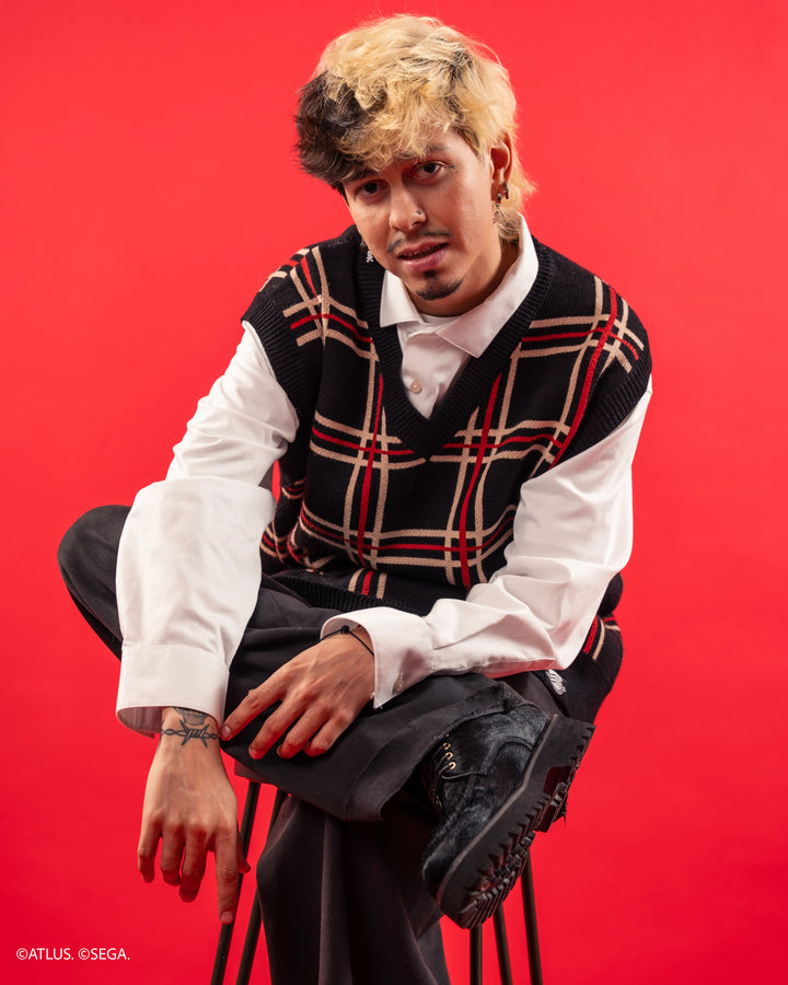 Shujin Academy Plaid Vest