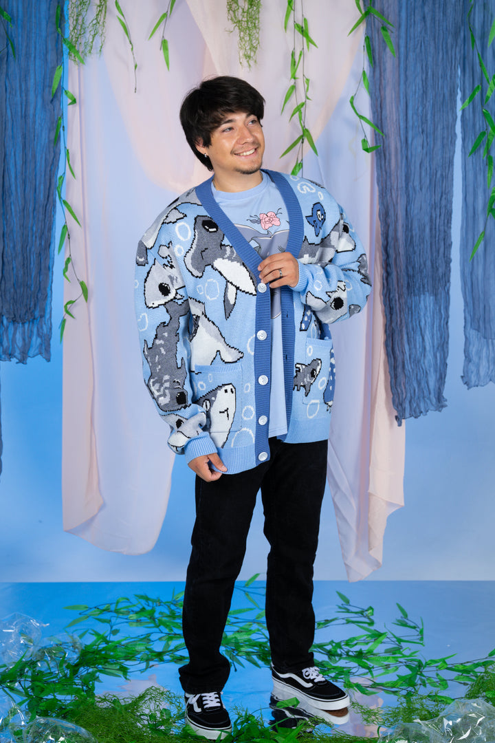 Shark Week Cardigan