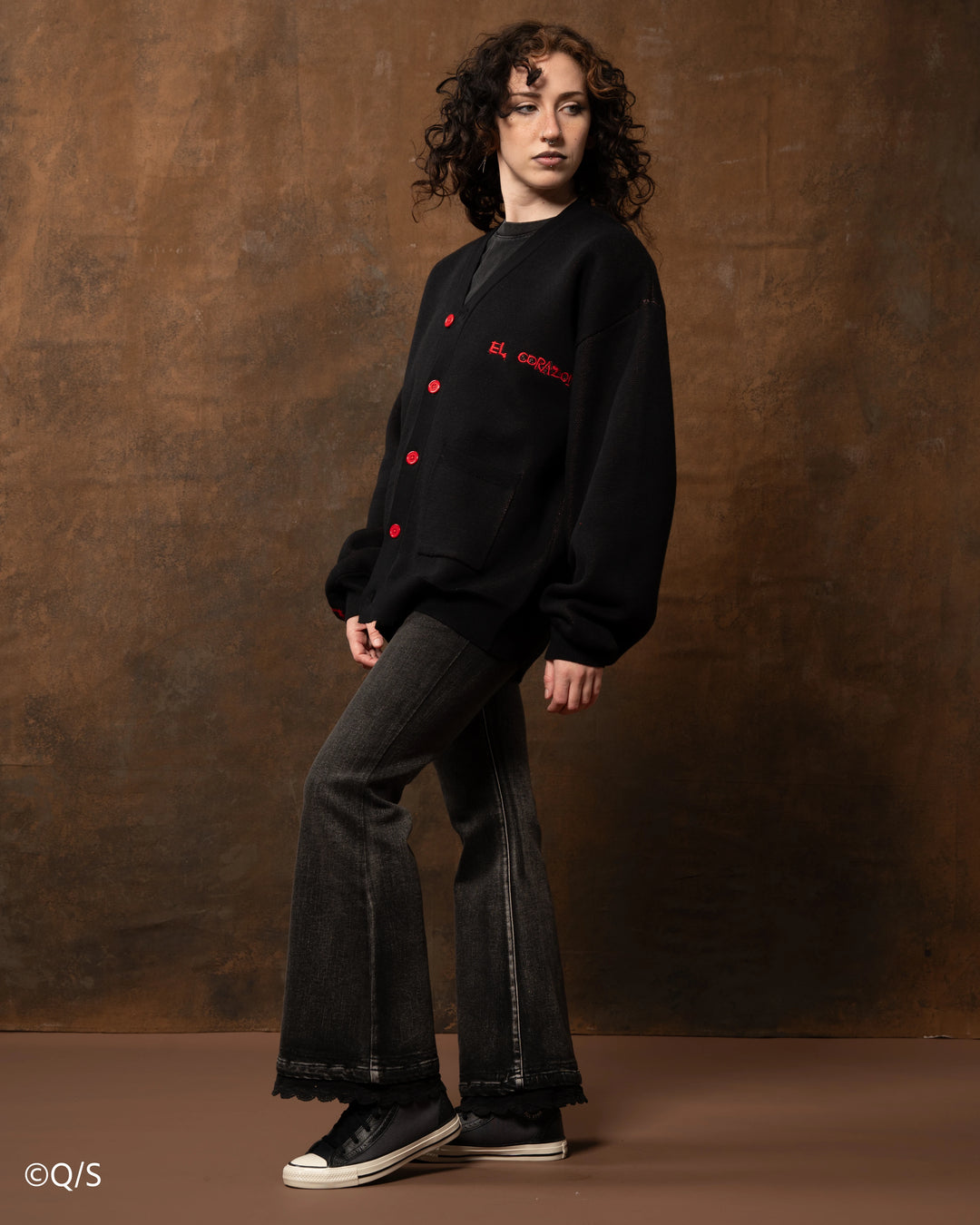 Shin Mask Cardigan