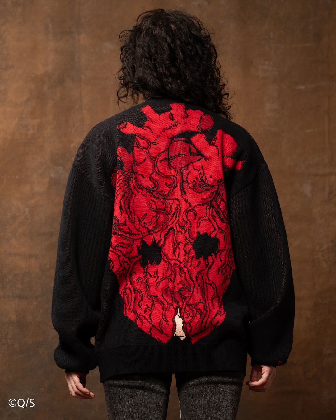 Shin Mask Cardigan