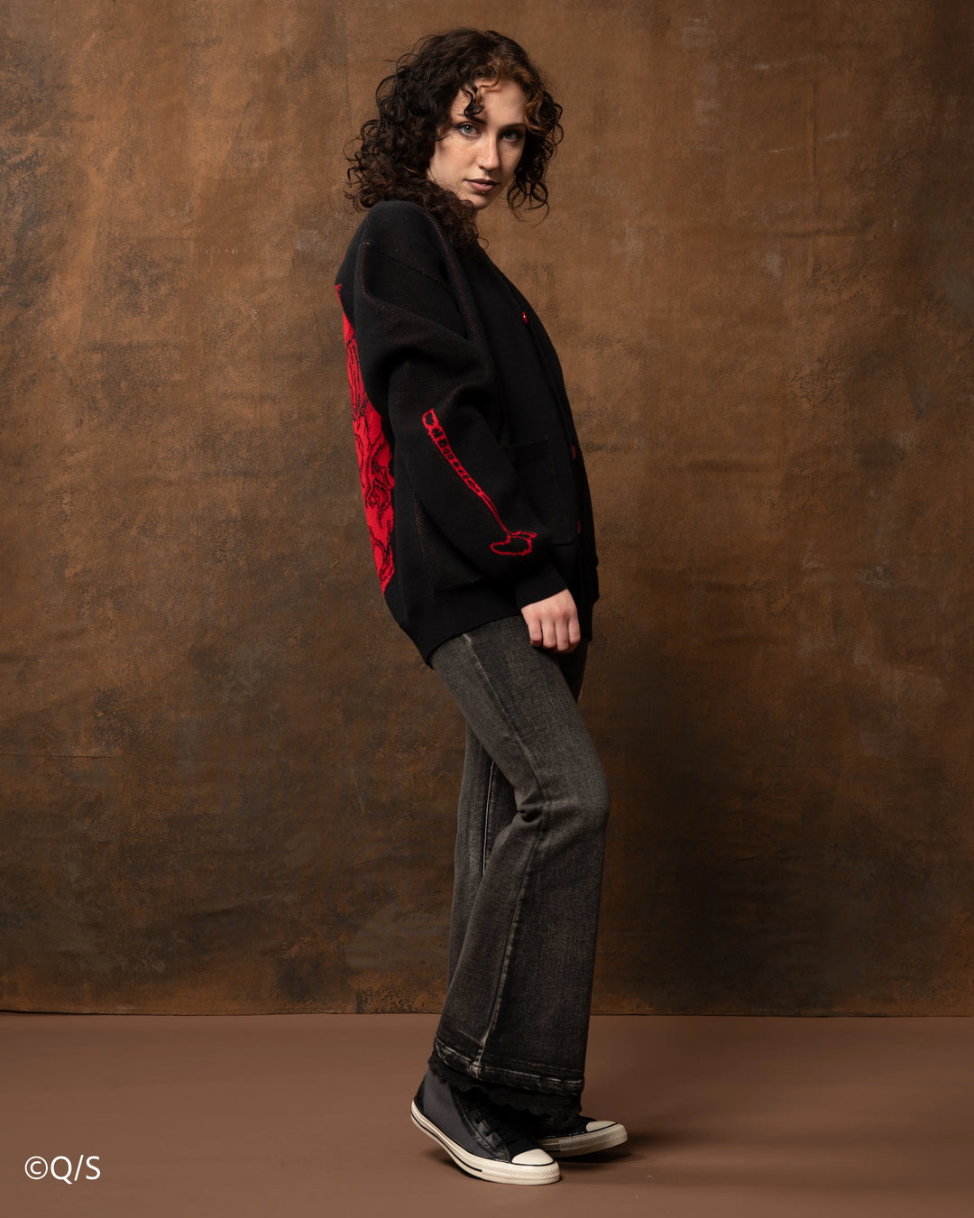 Shin Mask Cardigan