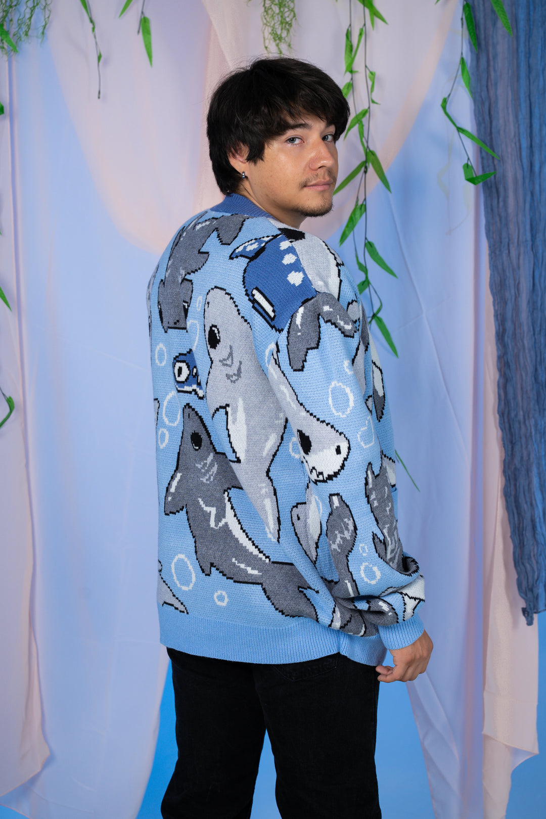 Shark Week Cardigan