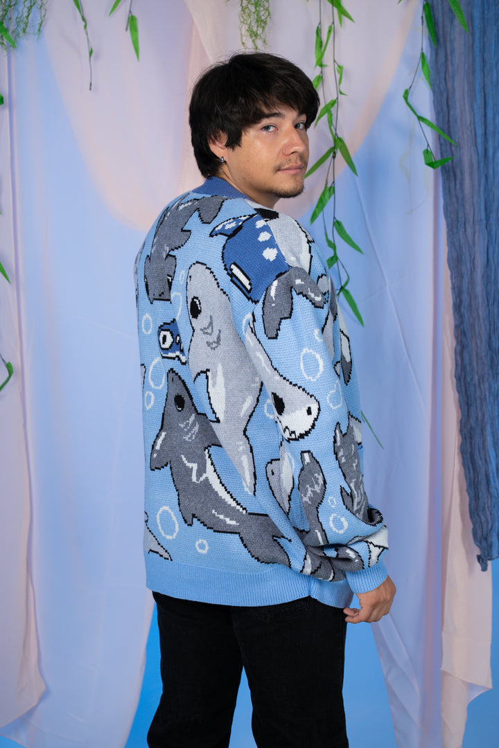 Shark Week Cardigan