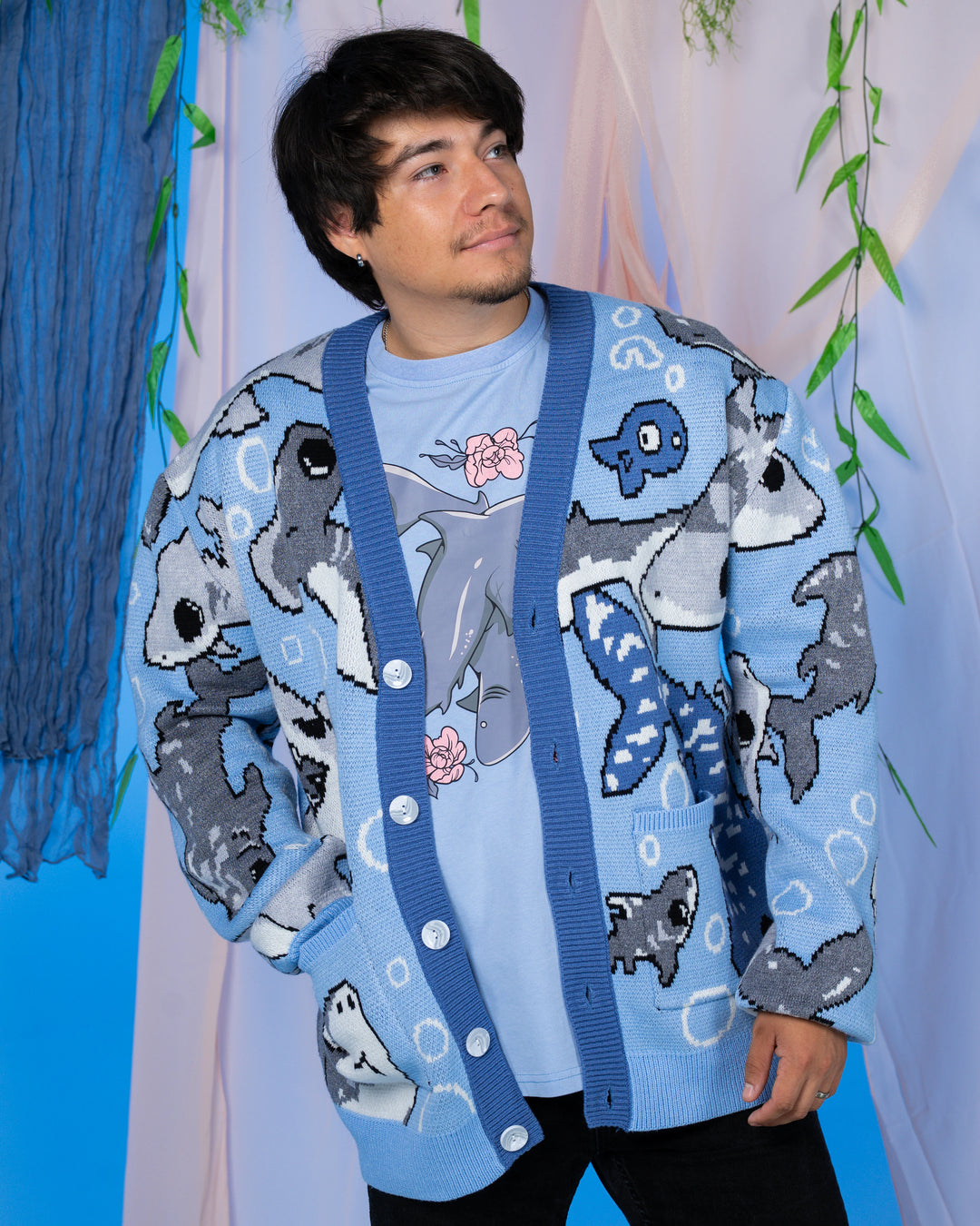 Shark Week Cardigan