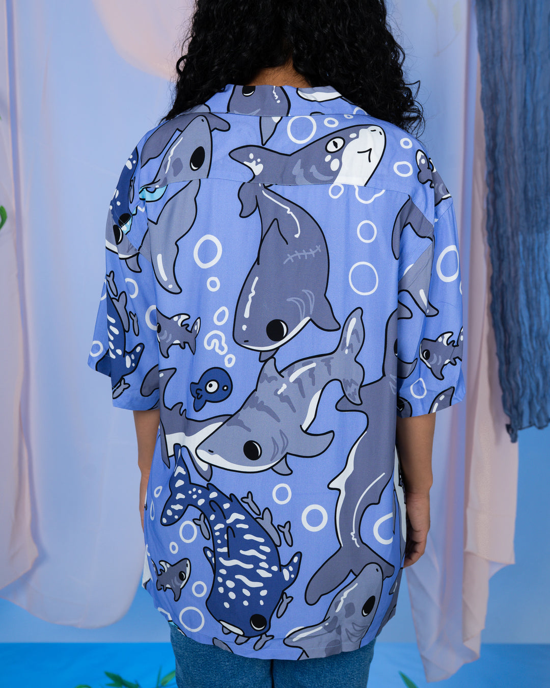 Shark Week Button Up