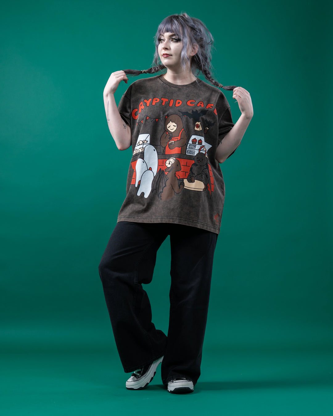 Cryptid Cafe Tee – Steady Hands Cryptid Cafe Tee – Steady Hands