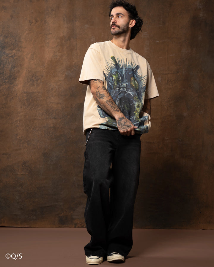 Caiman Front Print Tee