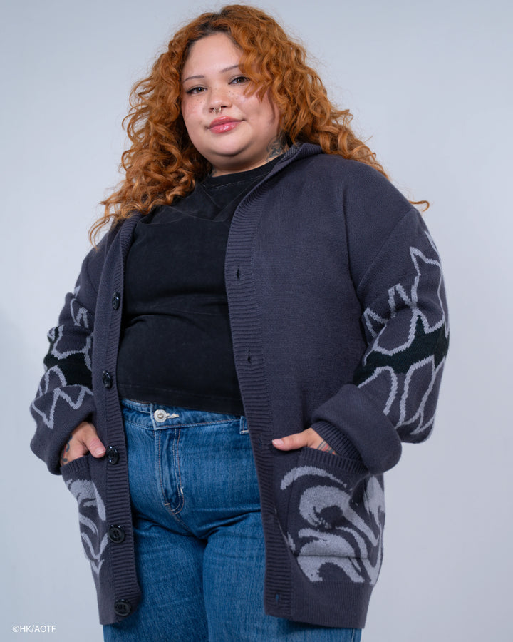 Eren Hooded Cardigan
