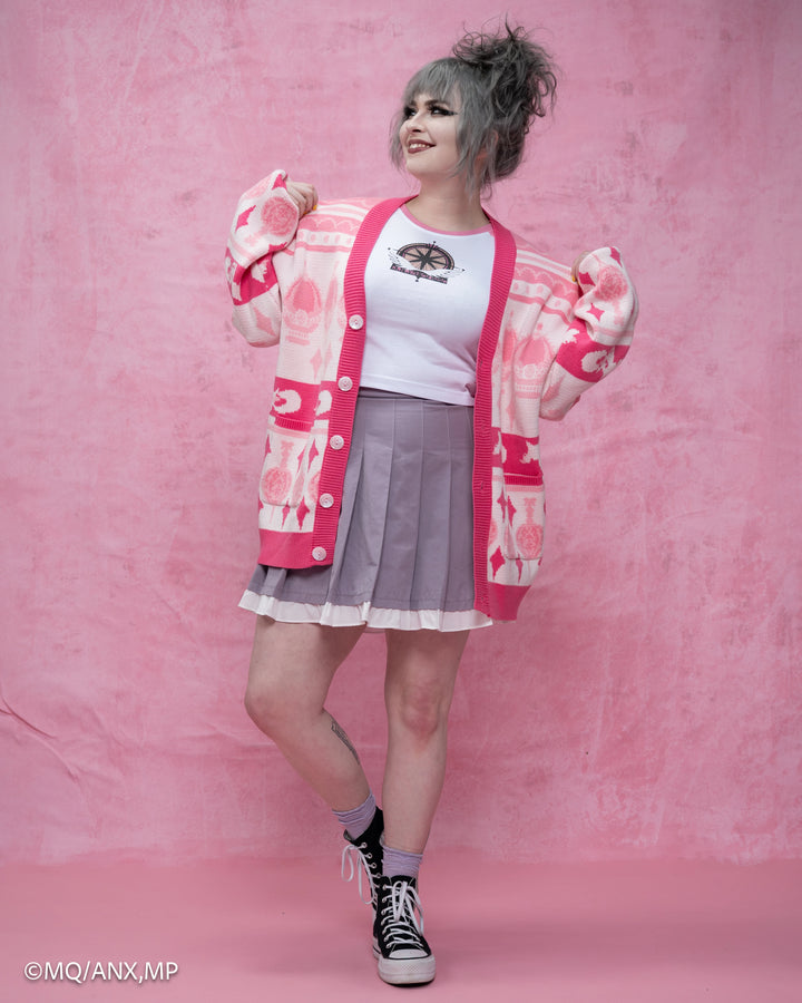 Madoka Magica Patterned Cardigan
