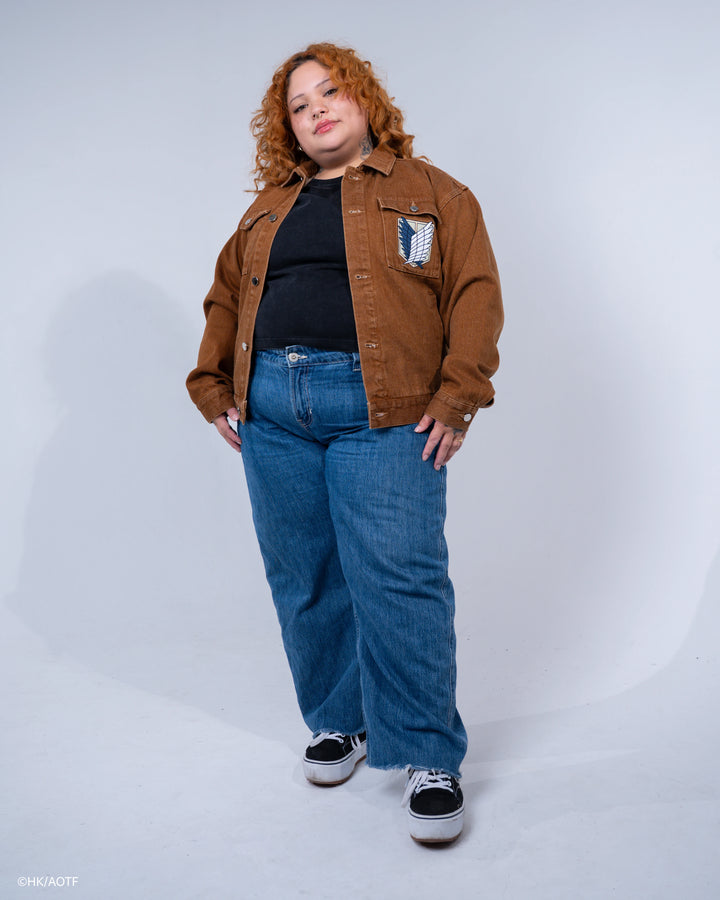 Scouts Cropped Denim Jacket