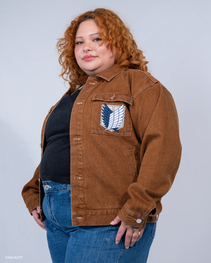 Scouts Cropped Denim Jacket