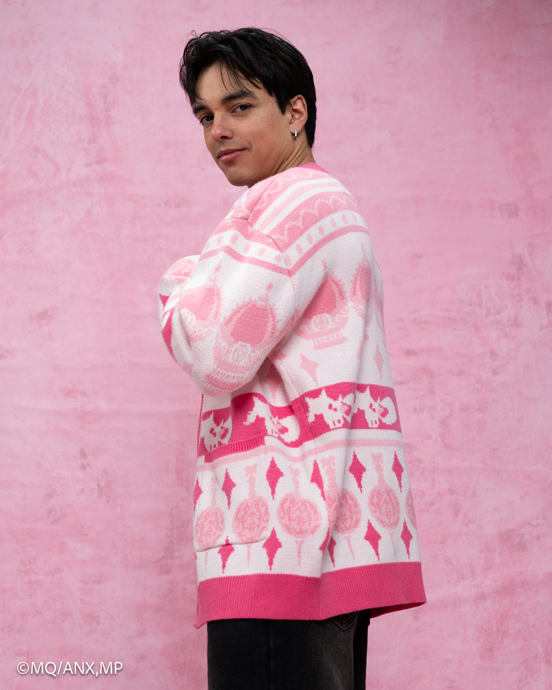 Madoka Magica Patterned Cardigan
