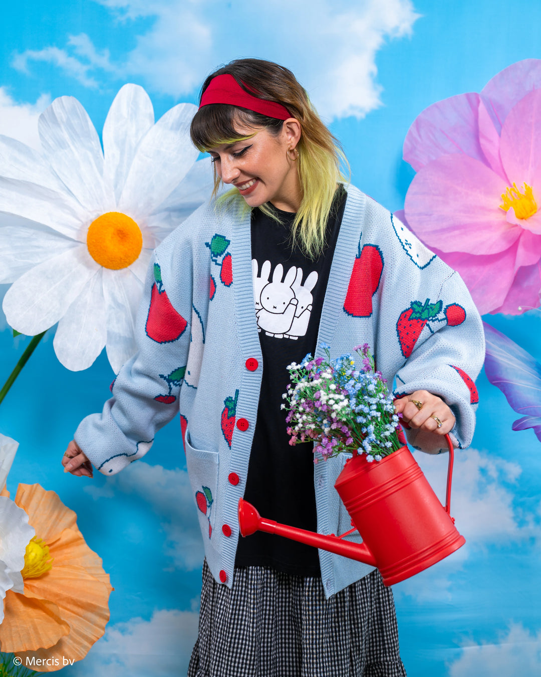 Miffy Strawberry Cardigan