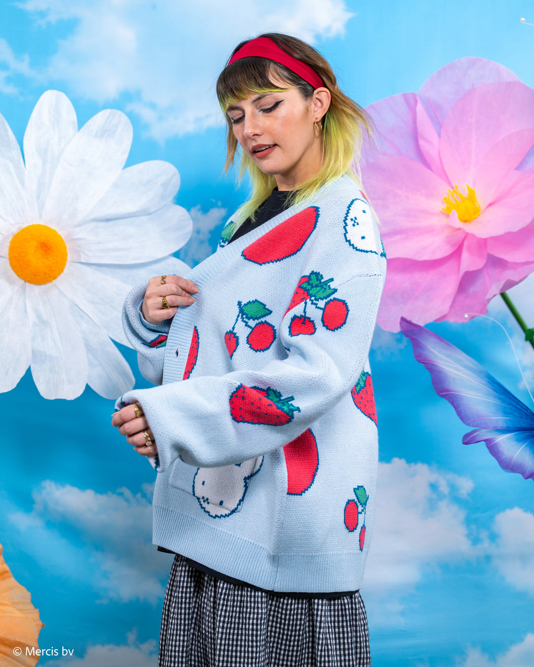 Miffy Strawberry Cardigan