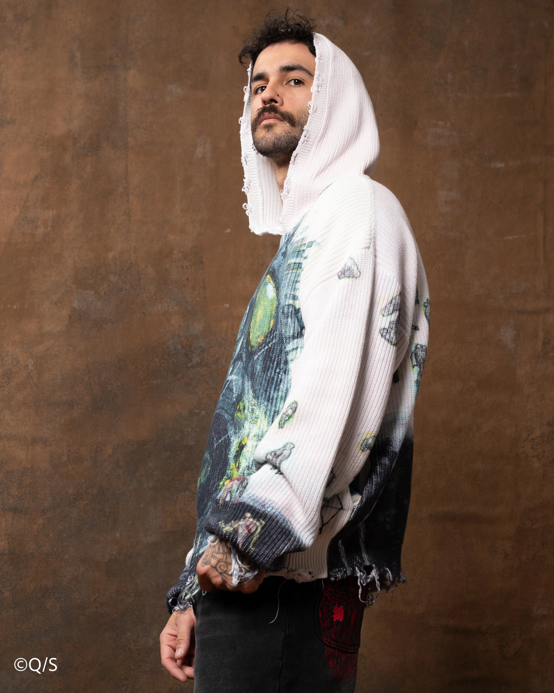 Mud and Sludge Knit Hoodie